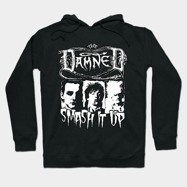 The Damned retro Hoodie by Miamia Simawa